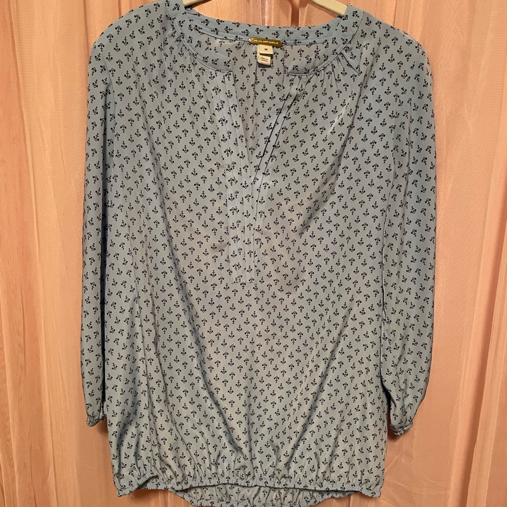 Dana Buchman Mini Anchor Blouse